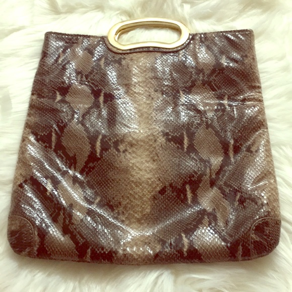 An authentic Gianni Bini snakeskin purse - Picture 1 of 6